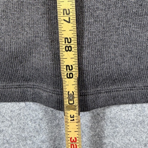 L.L.Bean Jacket Mens 2XL Tall Gray Sweater Fleece Full Zip Mazda North End - Picture 7 of 7